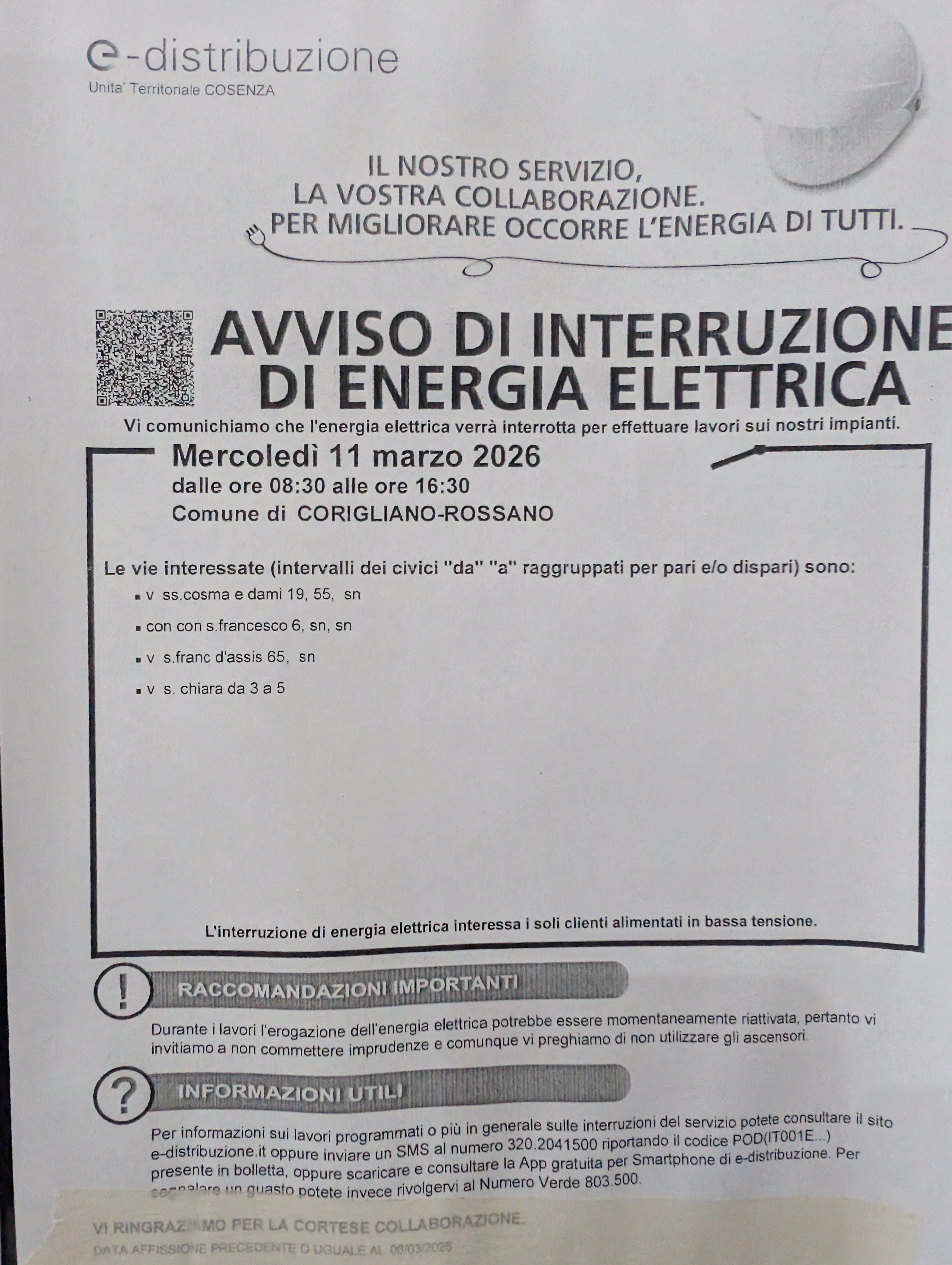 ⚠️ Avviso per tutti gli iscritti⚠️